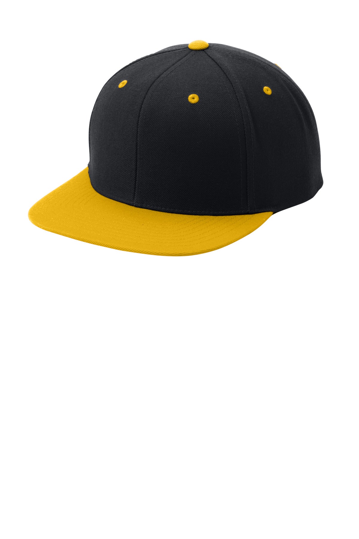 Sport-Tek® YP Classics® Flat Bill Snapback Cap. STC19