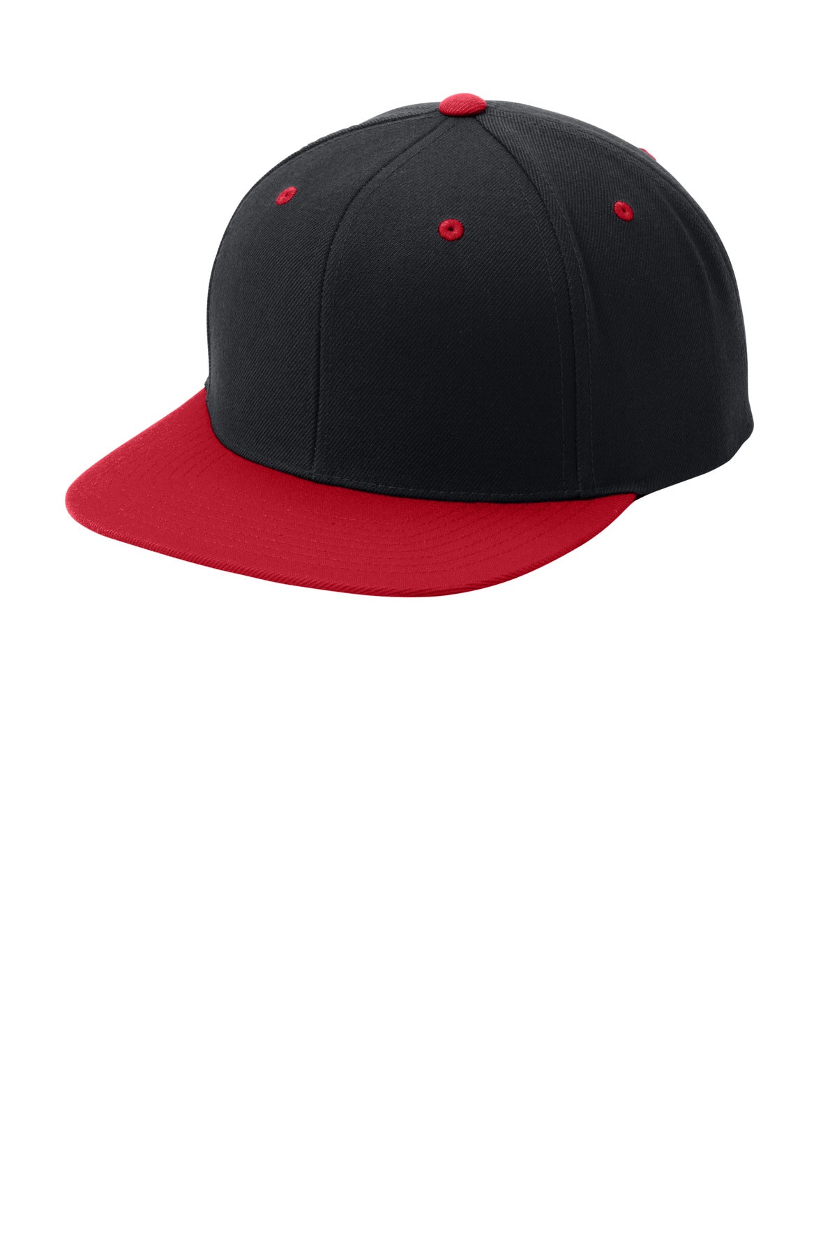 Sport-Tek® YP Classics® Flat Bill Snapback Cap. STC19