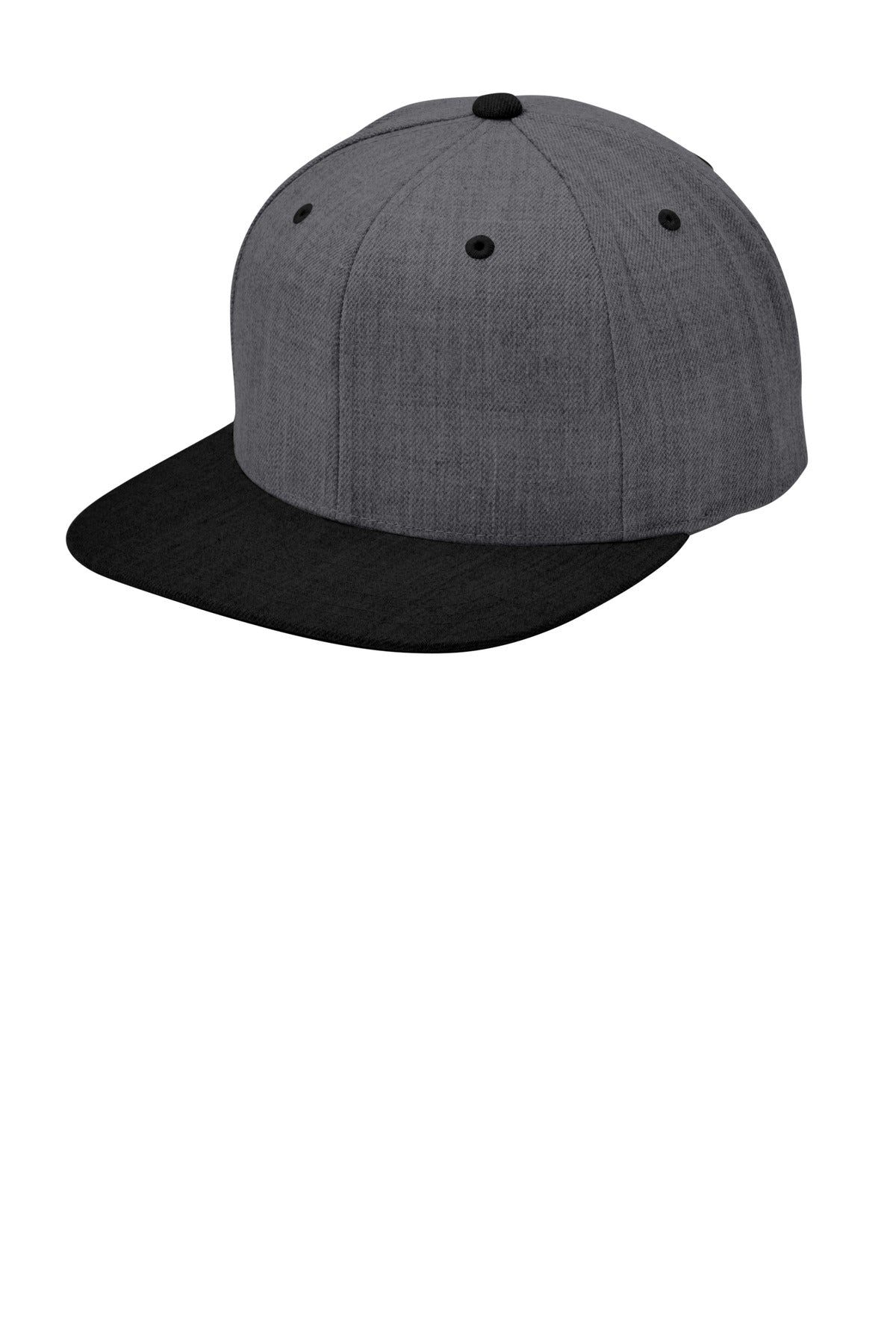 Sport-Tek? YP Classics? Flat Bill Snapback Cap. STC19