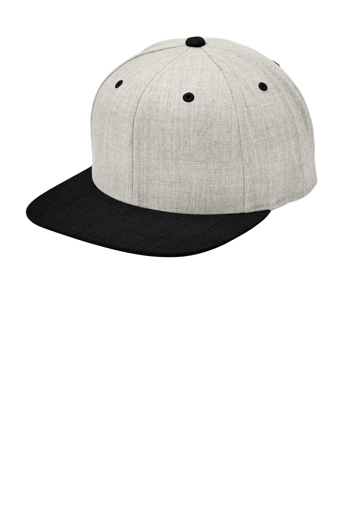 Sport-Tek® YP Classics® Flat Bill Snapback Cap. STC19