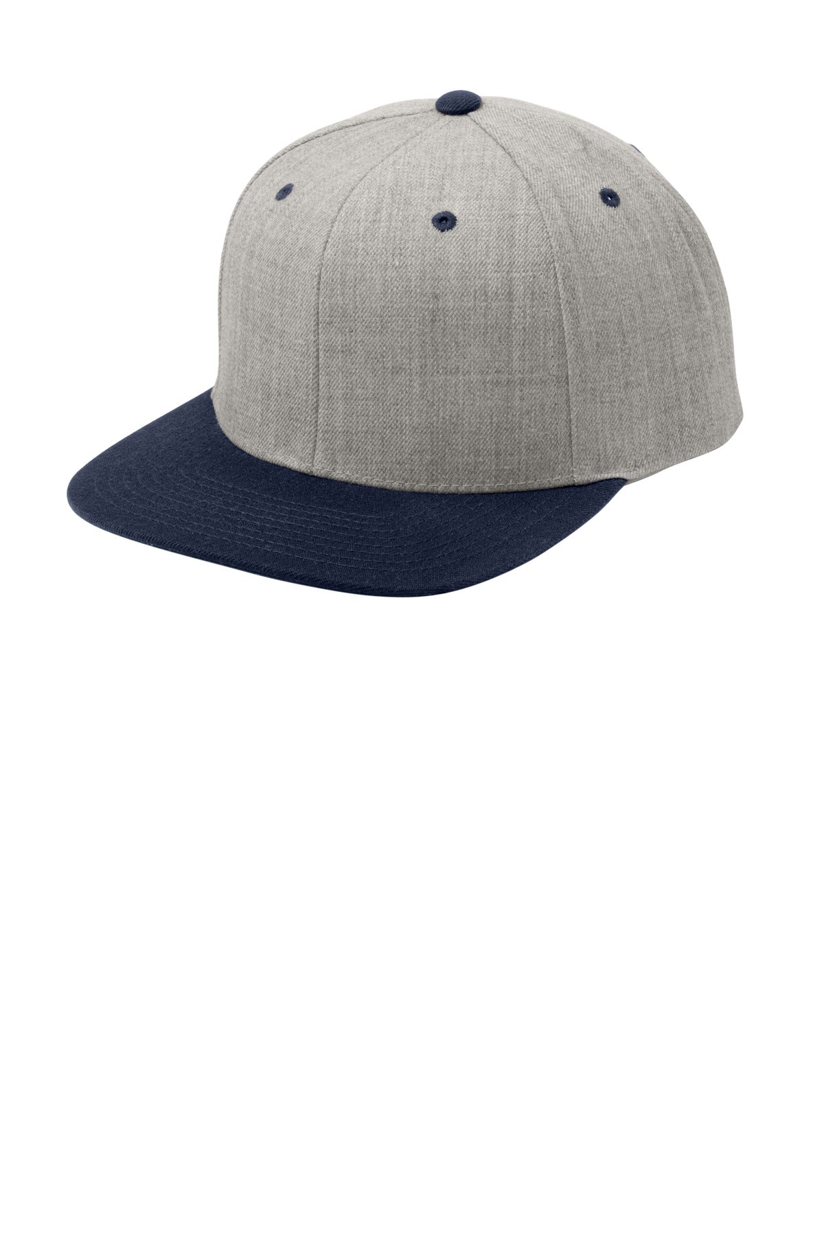 Sport-Tek® YP Classics® Flat Bill Snapback Cap. STC19