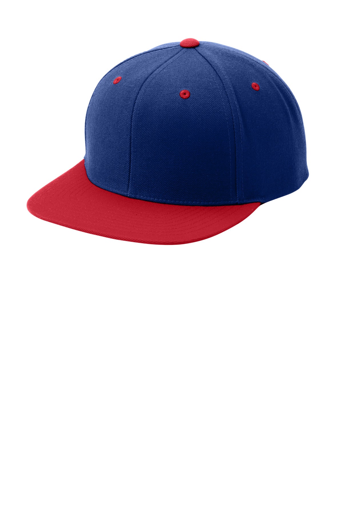 Sport-Tek® YP Classics® Flat Bill Snapback Cap. STC19