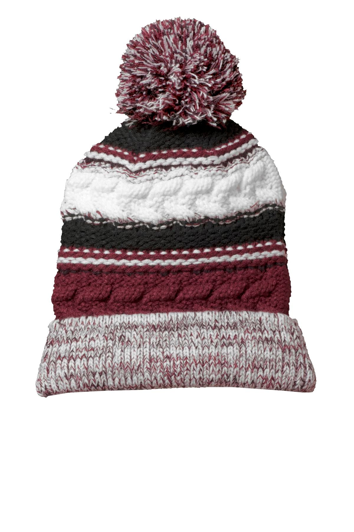 Sport-Tek? Pom Pom Team Beanie. STC21