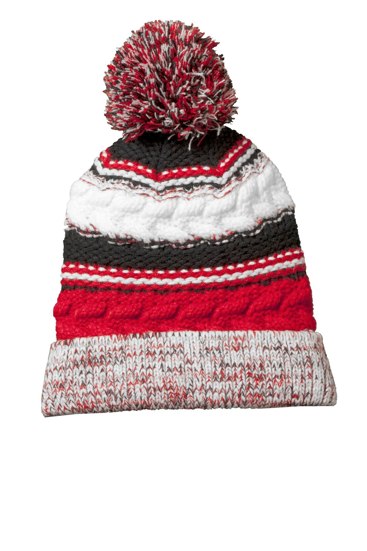 Sport-Tek? Pom Pom Team Beanie. STC21