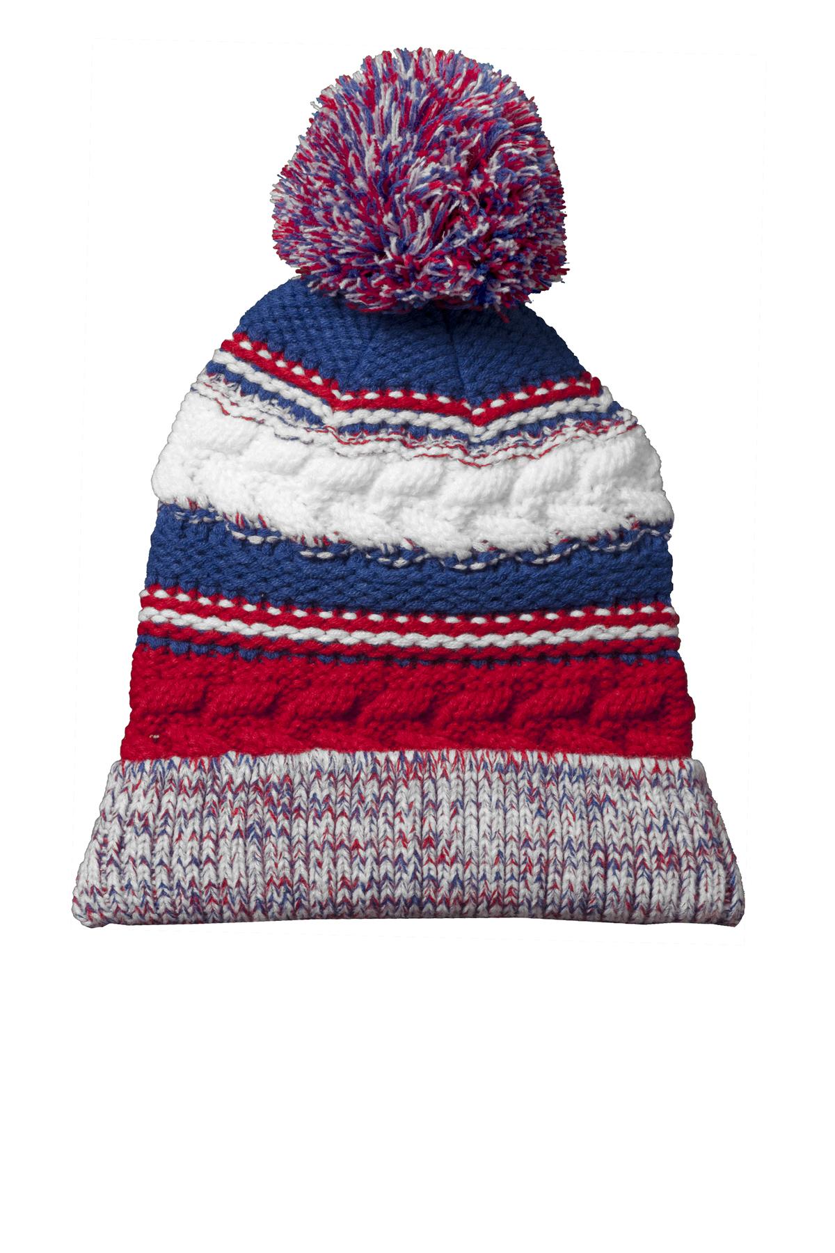 Sport-Tek? Pom Pom Team Beanie. STC21