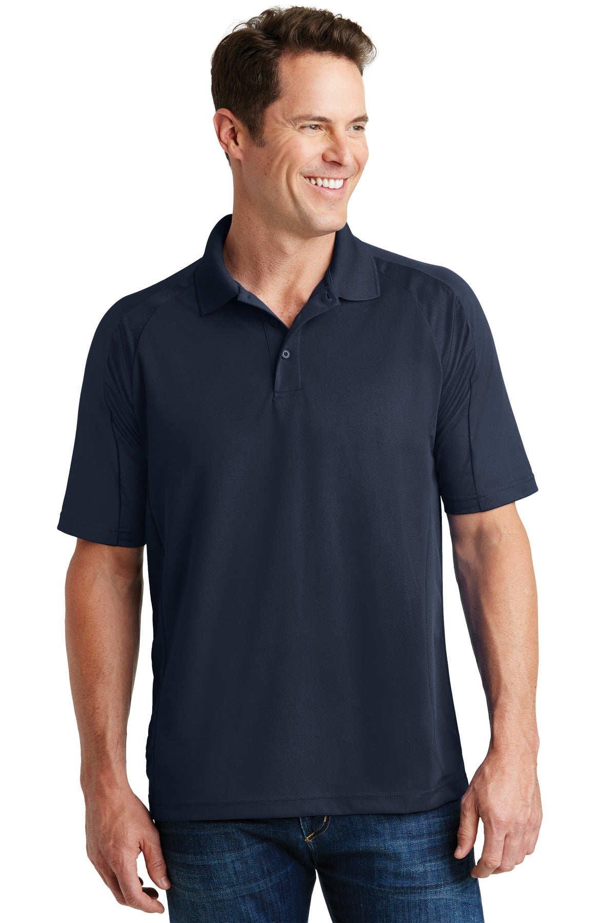 Sport-Tek® Dri-Mesh® Pro Polo. T474