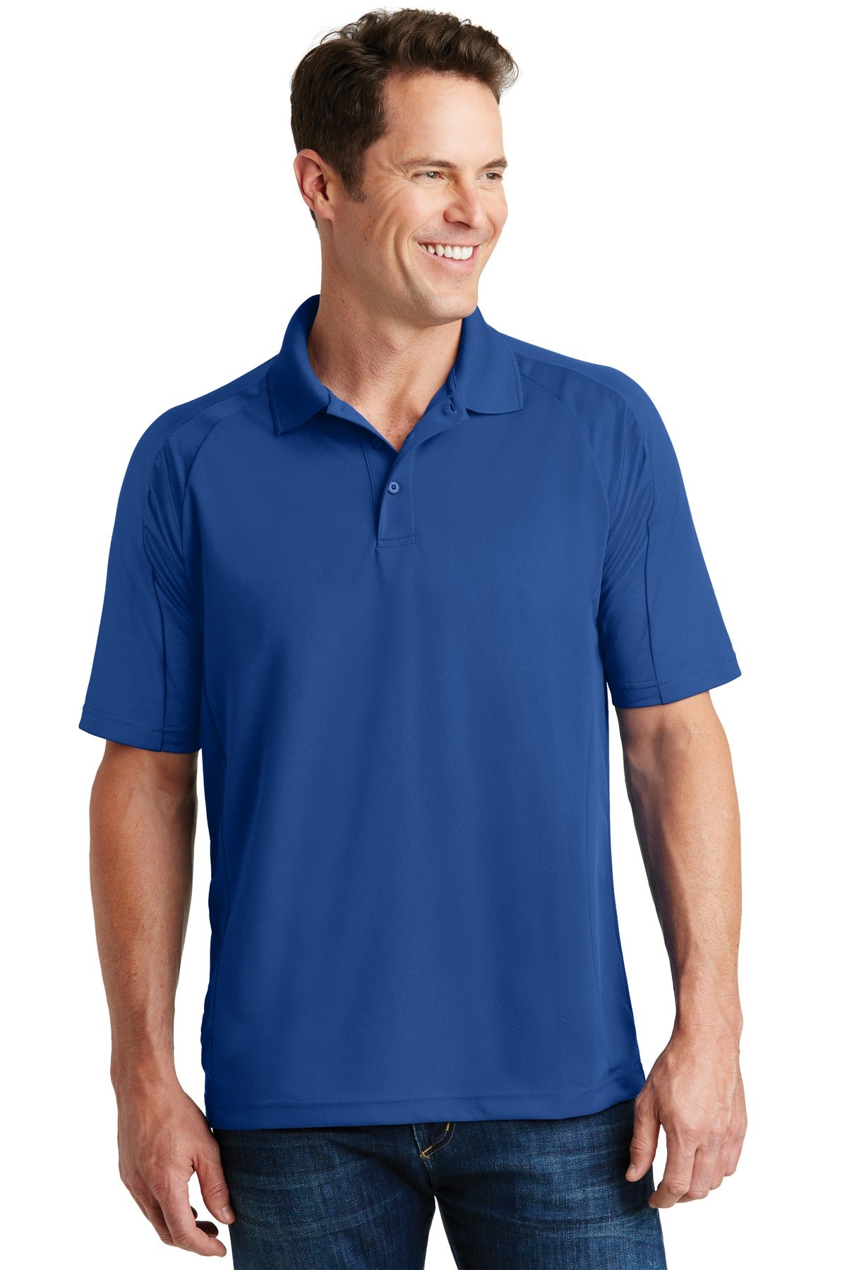 Sport-Tek® Dri-Mesh® Pro Polo. T474