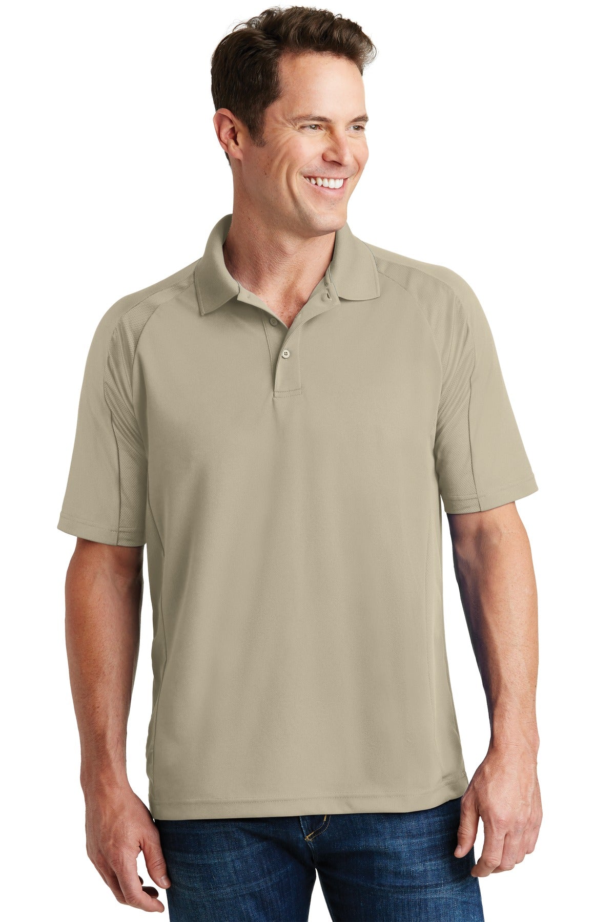 Sport-Tek® Dri-Mesh® Pro Polo. T474