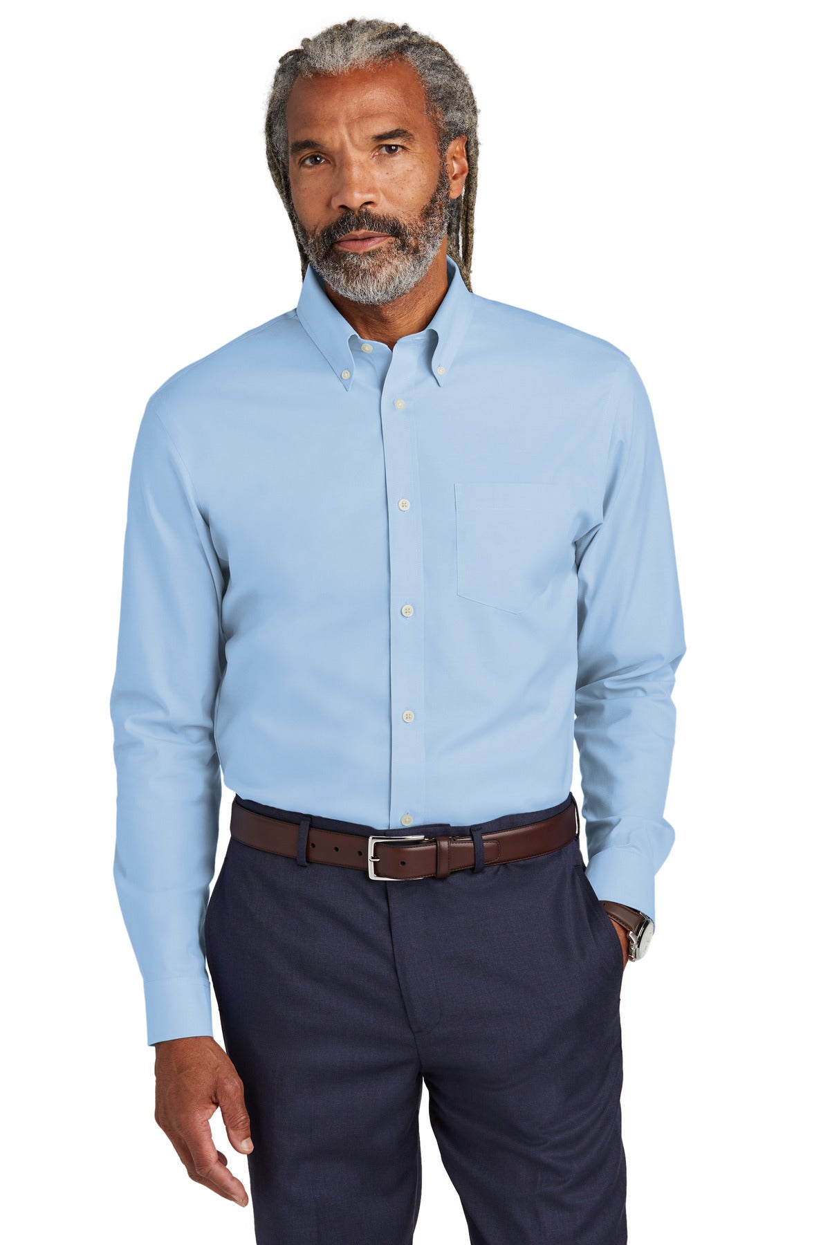 Brooks Brothers® Tall Wrinkle-Free Stretch Pinpoint Shirt TBB18000