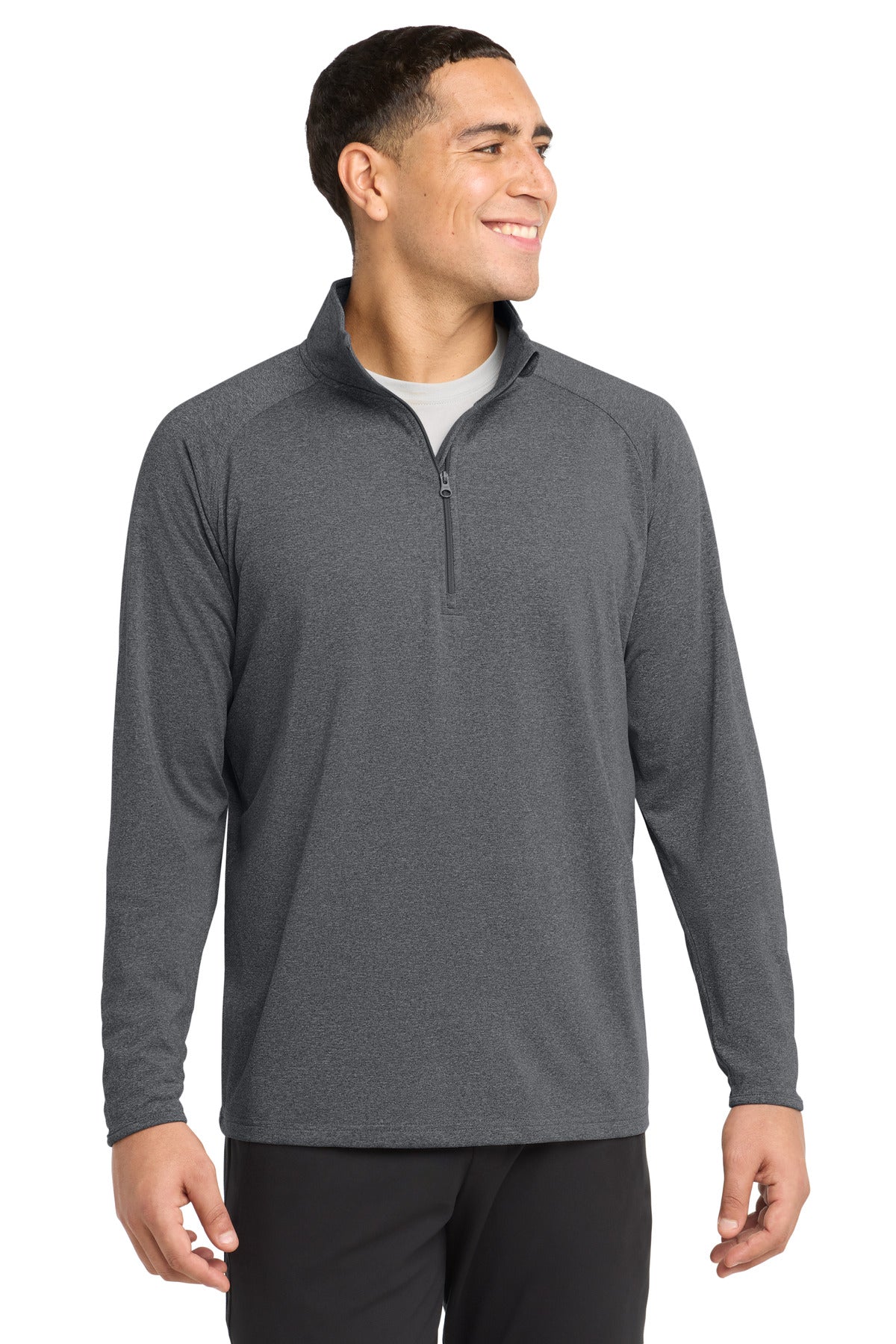 Sport-Tek® Tall Sport-Wick® Stretch 1/4-Zip Pullover. TST850