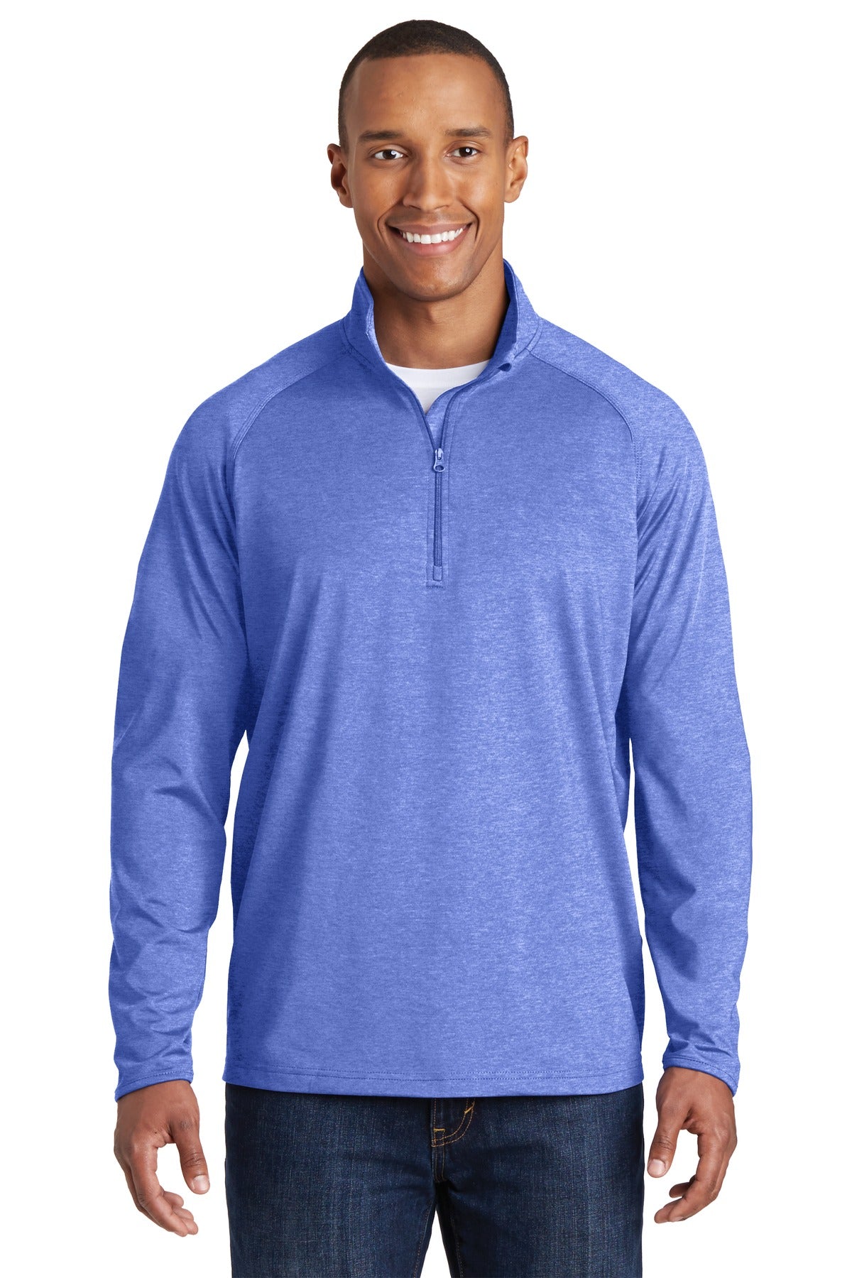 Sport-Tek® Tall Sport-Wick® Stretch 1/4-Zip Pullover. TST850