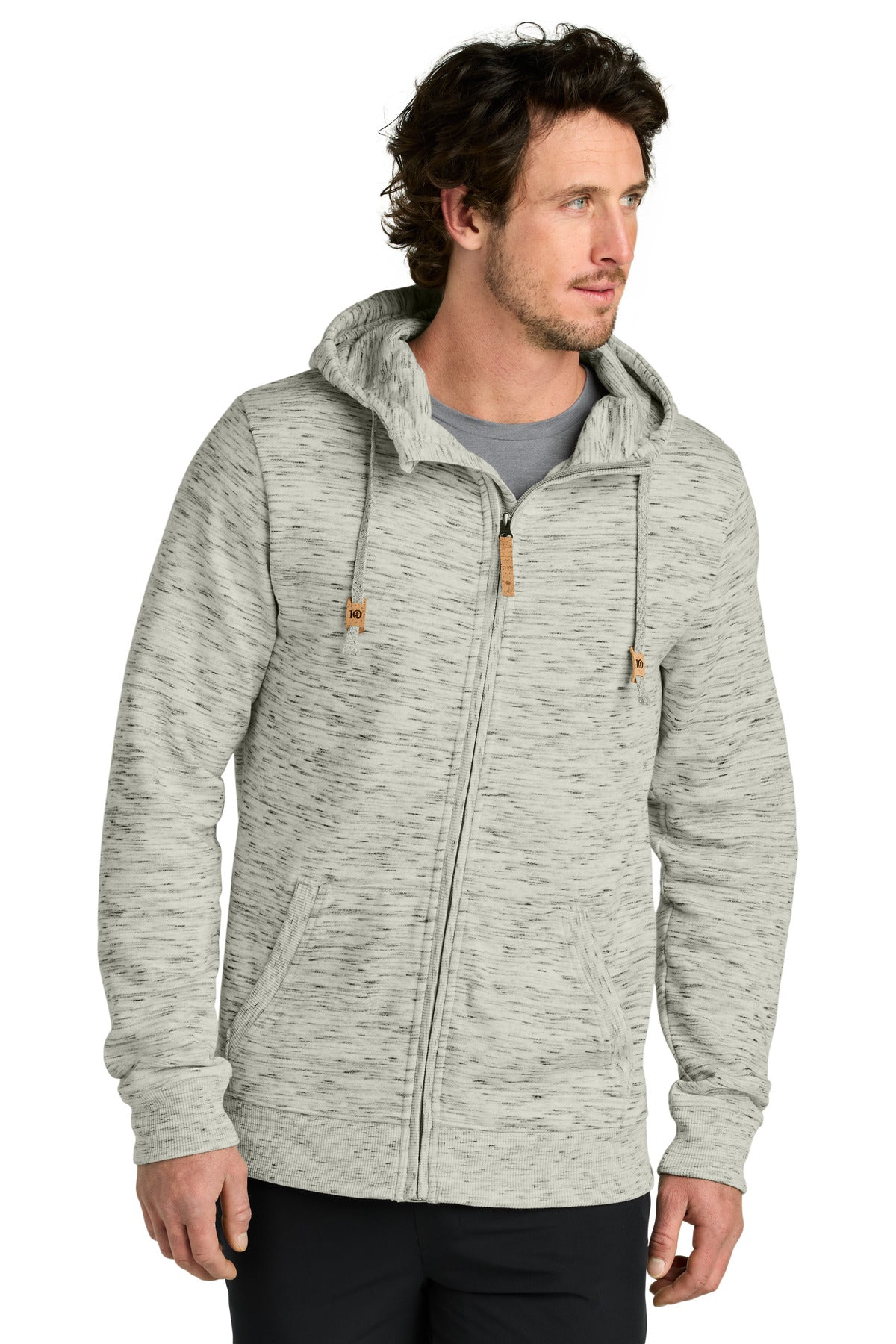 tentree® Space Dye Fleece Full-Zip Hoodie TTCM4414