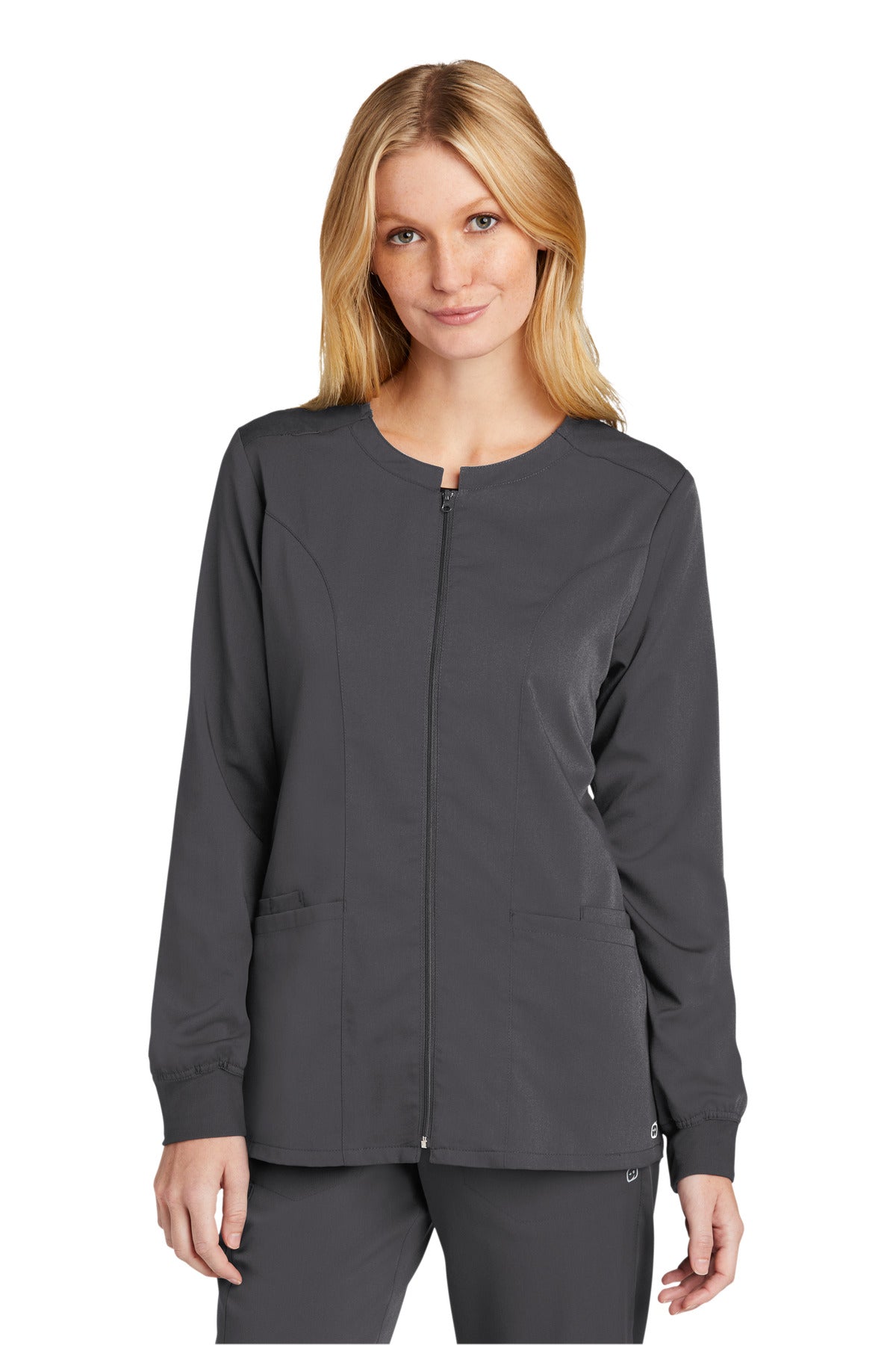 Wink® Women's Premiere Flex™ Full-Zip Scrub Jacket WW4088