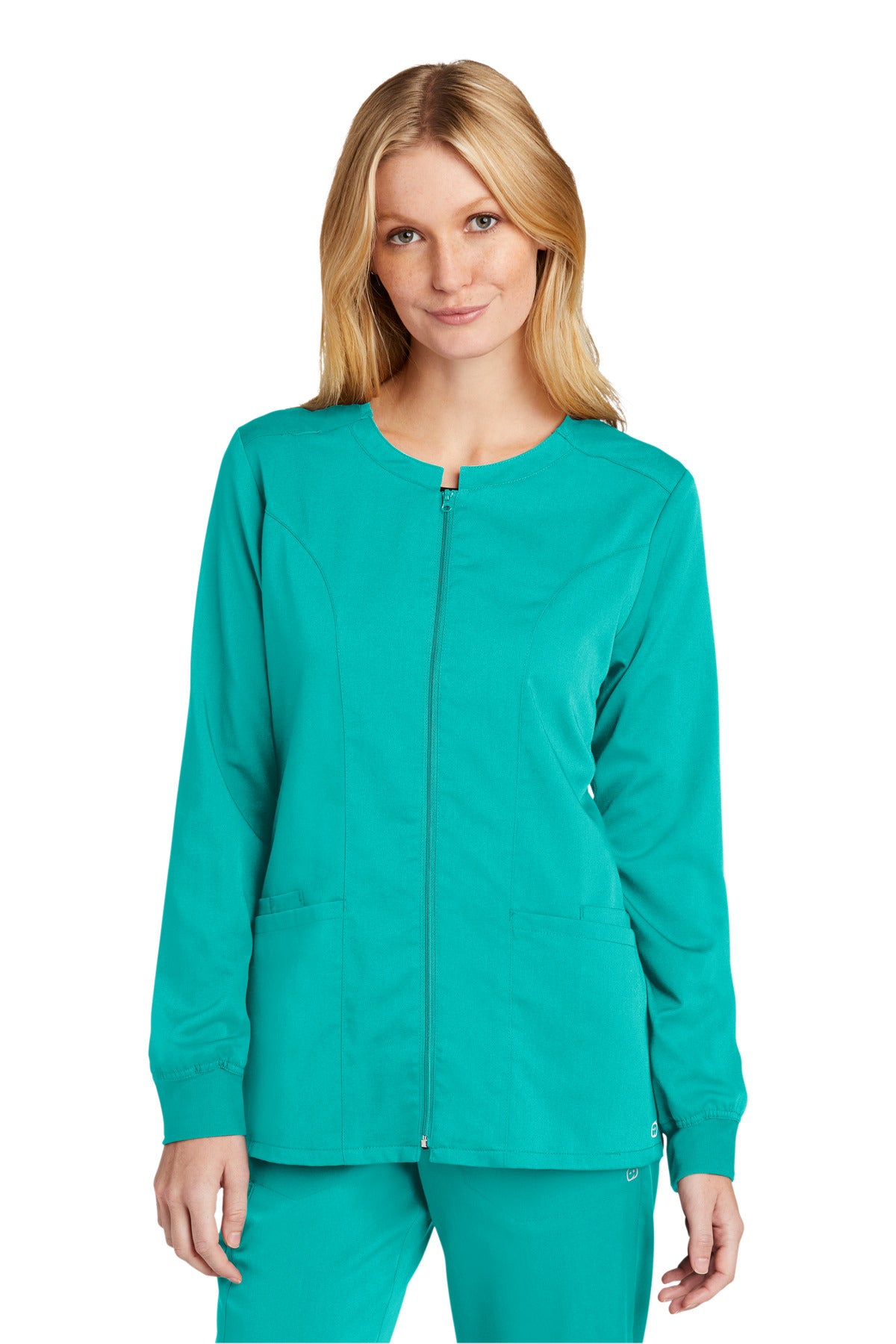 Wink® Women's Premiere Flex™ Full-Zip Scrub Jacket WW4088