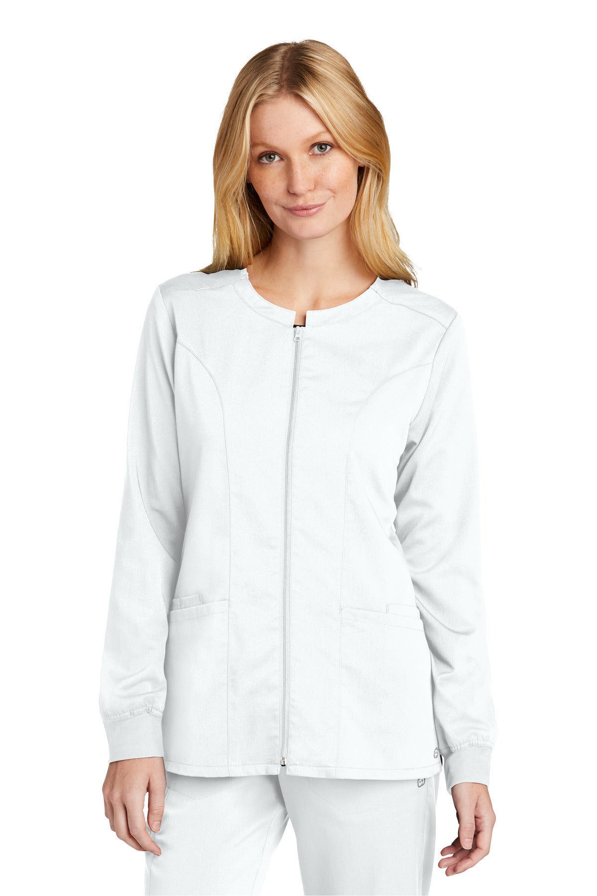 Wink® Women's Premiere Flex™ Full-Zip Scrub Jacket WW4088