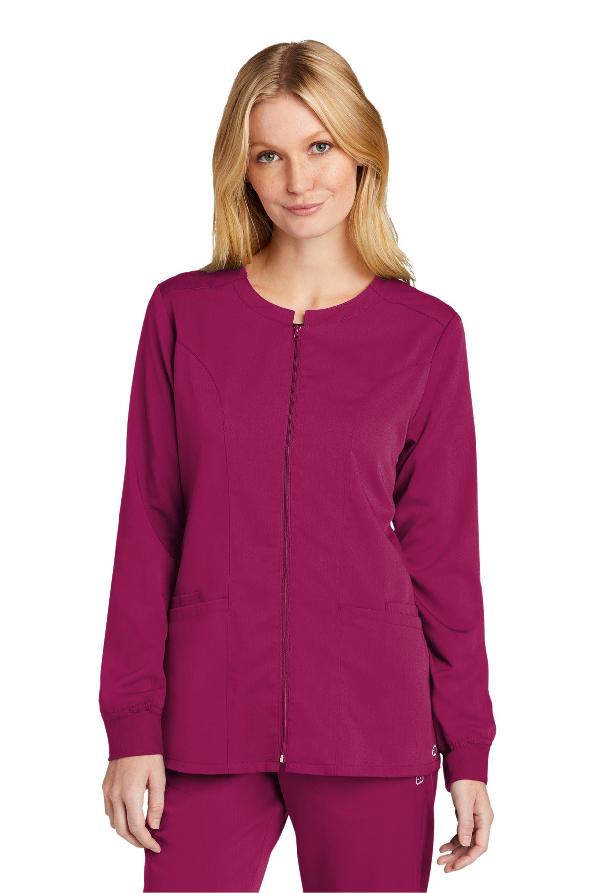 Wink® Women's Premiere Flex™ Full-Zip Scrub Jacket WW4088