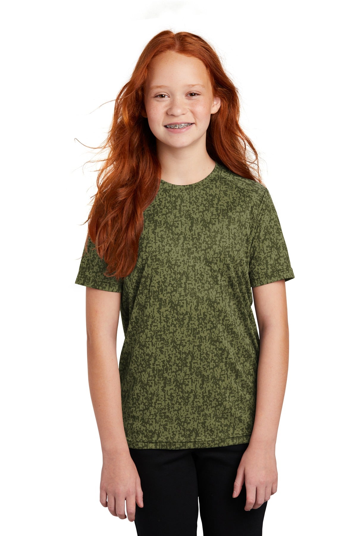 Sport-Tek ® Youth Digi Camo Tee. YST460