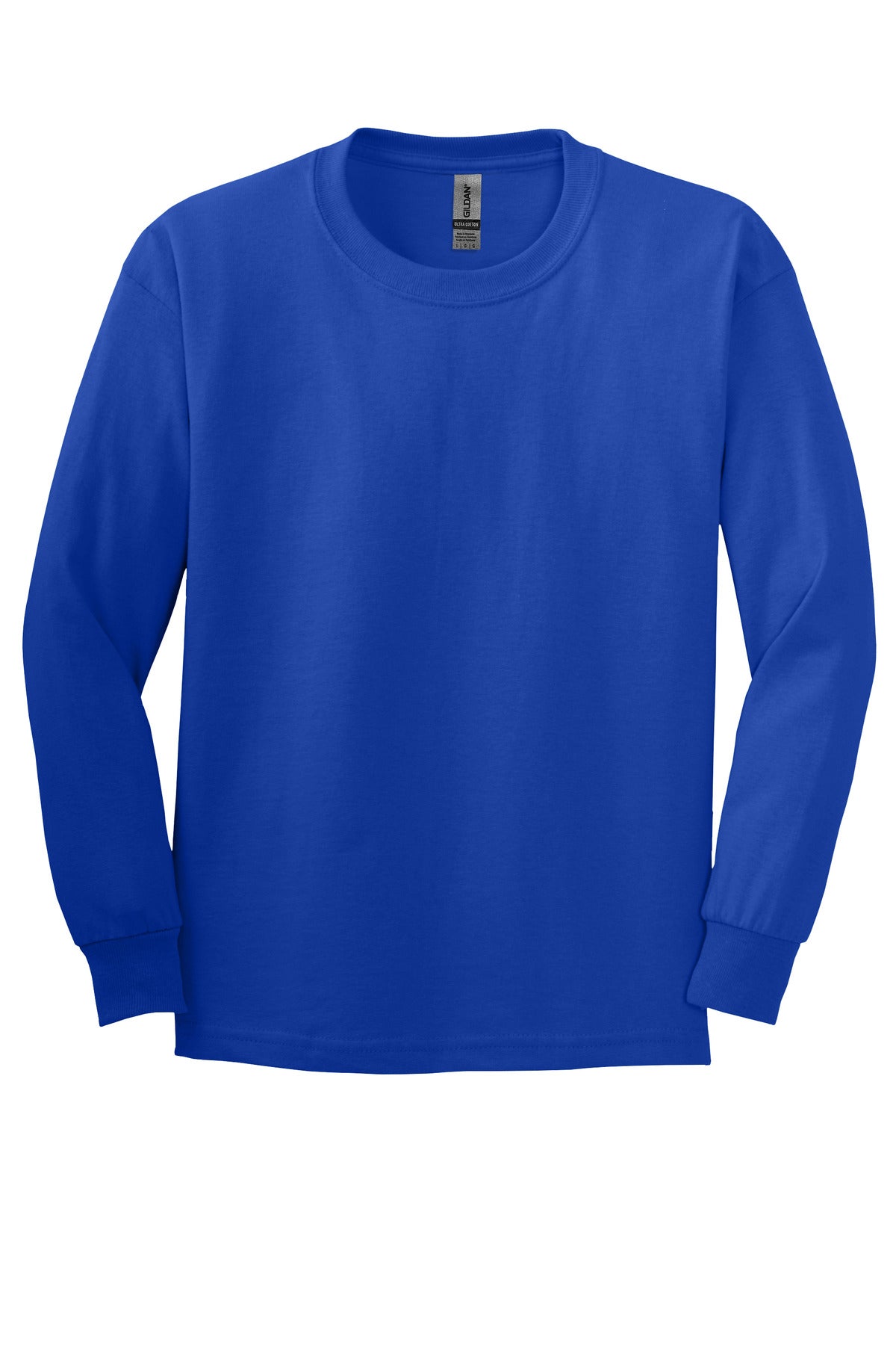 Gildan® - Youth Ultra Cotton® 100% US Cotton Long Sleeve T-Shirt.  2400B