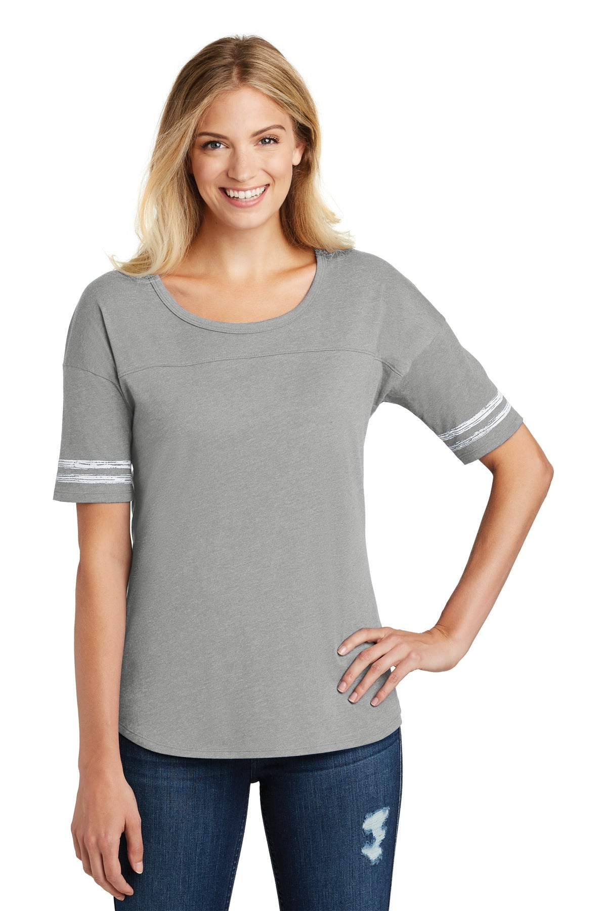 District  ® Women's Scorecard Tee. DT487