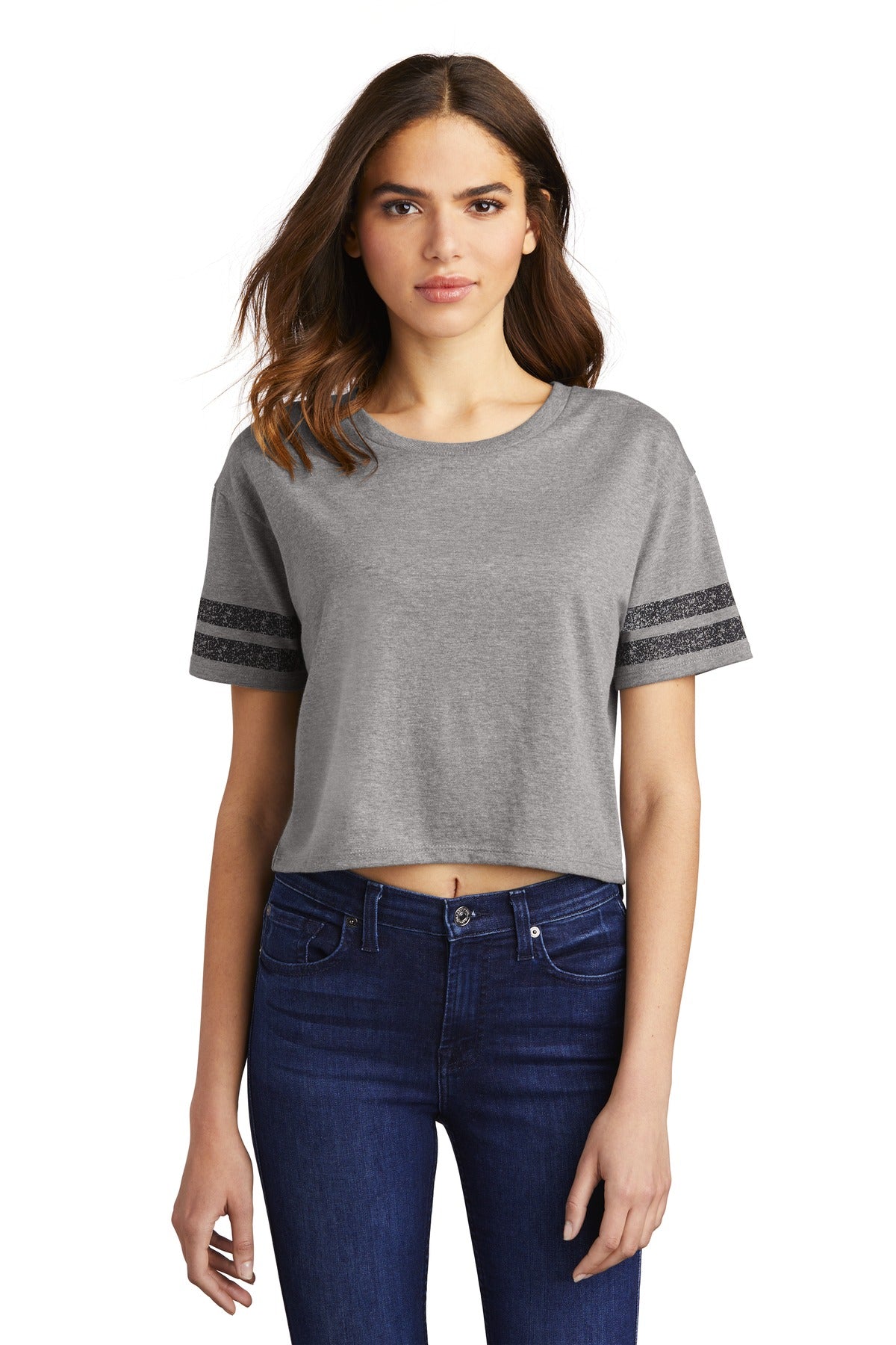District ® Women's Scorecard Crop Tee DT488