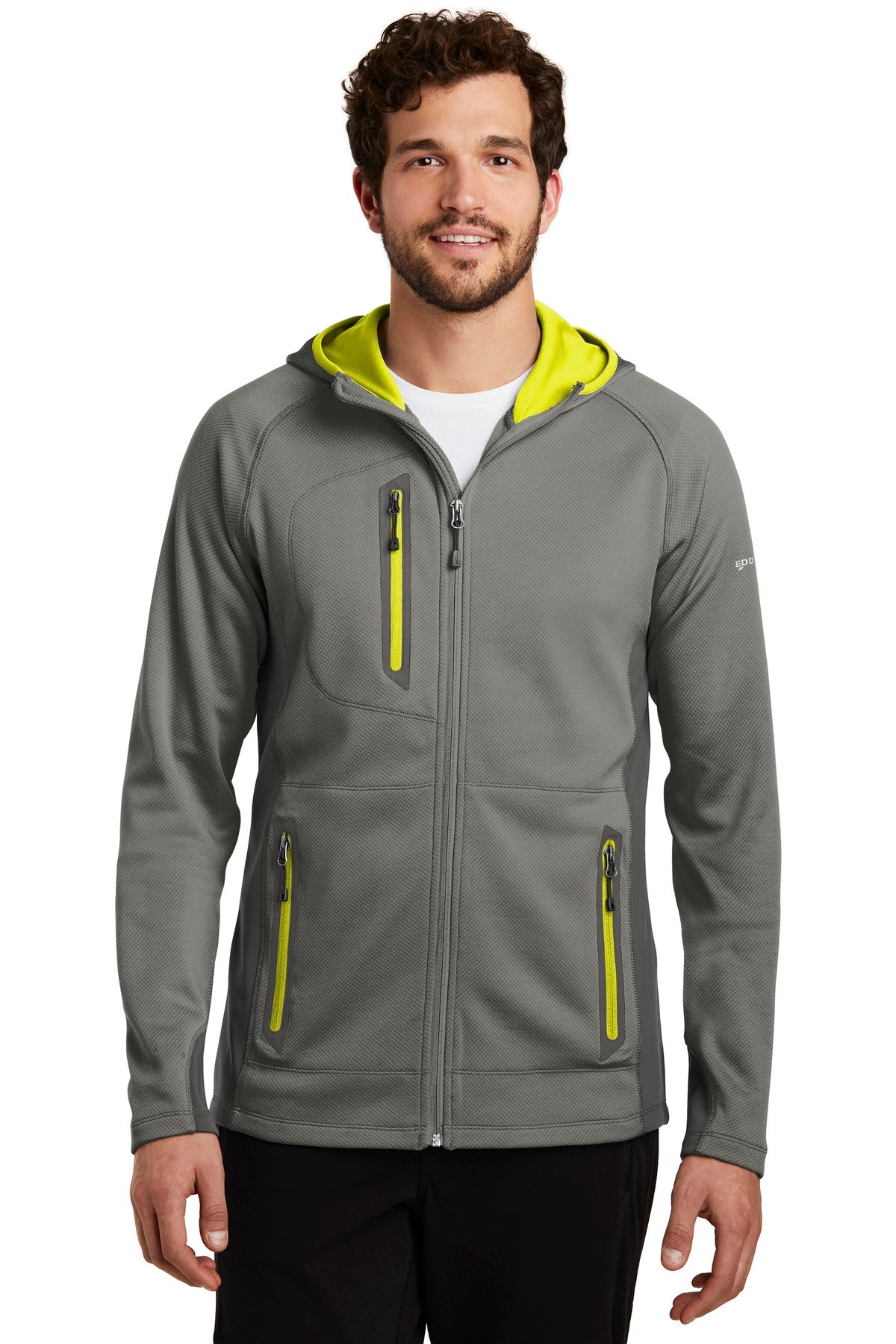 Eddie Bauer ® Sport Hooded Full-Zip Fleece Jacket. EB244