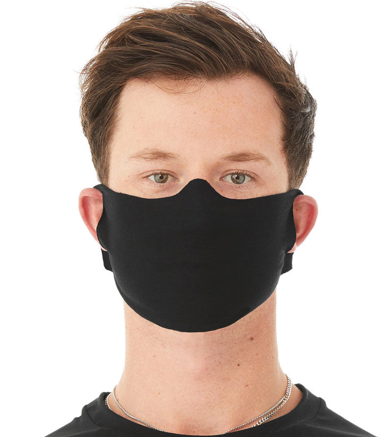 LIGHTWEIGHT FABRIC FACE MASK - HEATHER CVC