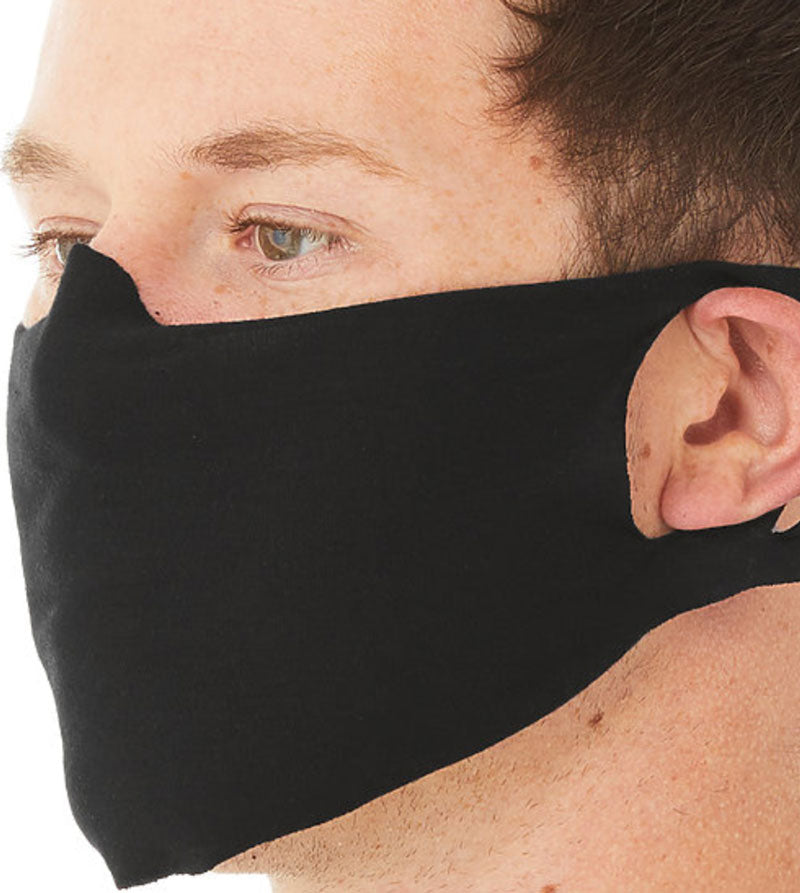 LIGHTWEIGHT FABRIC FACE MASK - HEATHER CVC